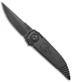 Paragon Phoenix Knife Black Double Edge  (3.8" Black Cerakote)