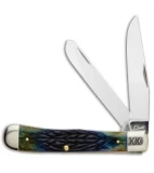 Case Trapper Knife 4.25" Burnt Purple Tribal Jig Trapper (6254 SS) 61801