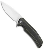 CIVIVI Incite Liner Lock Knife Green G-10/Carbon Fiber (3.7" Satin) C908A