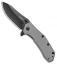 Kershaw Median Bead Blast A/O Frame Lock Knife Stainless Steel (3" Black)