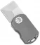 Curtiss Knives ODT Frame Lock Knife Stonewash Titanium Plain (1" Stonewash)