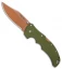 Cold Steel Recon 1 Clip Point Lockback Knife Desert Warrior G-10 (4" Copper)