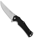 Real Steel Archangel Liner Lock Knife Black G-10 (4" Satin) RS7251