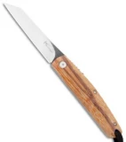 Kansei Matsuno Custom F04 Friction Folder Knife Snakewood (2.8" Satin)
