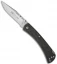 Buck 110 Slim Pro Lockback Knife Black Micarta (3.8" Satin)
