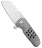 Morrish Made Knives Micro Soyuz #7 Custom Frame Lock Knife Ti (3" Satin)