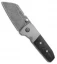 Morrish Made Knives Sputnik #7 Custom Frame Lock Knife Ti/CF (3" Acid SW)