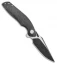 Bestech Knives Ghost Frame Lock Knife CF/ Black Ti Left Hand (3.6" Two Tone)