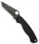 Spyderco Paramilitary 2 Exclusive Tanto Compression Lock Knife G-10 (3.4" Black)