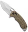 SOG KIKU XR XR-Lock Knife Natural Linen Micarta (3" Satin)