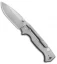 Demko Knives AD-15MG Scorpion Lock Knife Full Stonewash Ti  (3.75" Satin)