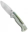 Demko Knives AD-15MG Scorpion Lock Knife Jade G-10/Ano  (3.75" SW)