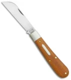 GEC #93 Tidioute Cutlery Ram's Foot Pocket Knife 3.8" Natural Micarta 933119