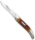 GEC #12 Northfield UN-X-LD Copperhead Pocket Knife Pony Cut Bone