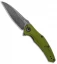 Kershaw Bareknuckle Sub-Frame Lock Knife OD Green (3.5" BlackWash) 7777OLBW