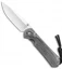 Chris Reeve Small Sebenza 31 Knife Black Micarta Double Lug (2.94" Stonewash)