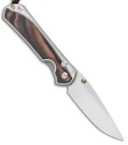 Chris Reeve Left-Hand Large Sebenza 31 Knife Macassar Ebony (3.625" Satin)