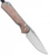 Chris Reeve Left-Hand Large Sebenza 31 Knife Natural Micarta (3.625" Stonewash)