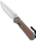 Chris Reeve Large Sebenza 31 Frame Lock Knife Natural Micarta (3.625" Stonewash)