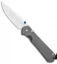 Chris Reeve Large Sebenza 31 Frame Lock Knife Titanium (3.6" Stonewash)