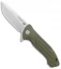 Boker Magnum Brutus Liner Lock Knife OD Green G-10 (3.25" Satin)