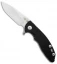 Hinderer XM-18 3.0 Skinny Slicer Flipper Knife Black G-10 (Stonewash)
