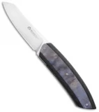 Maserin AM5 Sport Knife Blue Maple Carbon Fiber (3.25 Satin) 375RB