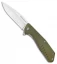 Boker Magnum Coccodrillo Vero Liner Lock Knife OD Green G10 (3.125" Satin)