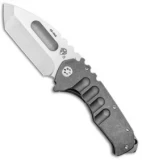 Medford Praetorian Frame Lock Knife Tumbled Ti (3.75" Stonewash) MKT