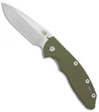 Hinderer Knives XM-18 3.5 Gen 6 SP Non-Flipper Knife OD Green G-10 (Stonewash)