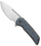 WE Knife Co. Ferrum Forge FFKW Malice Flipper Knife Flamed Ti (3.4" Satin) 911B