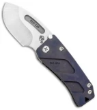 Medford Hunden Frame Lock Folding Knife Tumbled Violet Titanium (2.25" Satin)