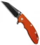 Hinderer Knives XM-18 3.5 Gen 6 Fatty Wharncliffe Knife Orange G-10 (SW DLC)