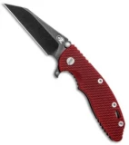Hinderer Knives XM-18 3.5 Gen 6 Fatty Wharncliffe Knife Red G-10 (SW DLC)