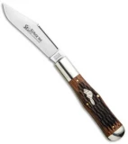 GEC #97 Tidioute Cutlery Pocket Knife Jigged Brazilian Cherry Wood