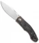 Custom Knife Factory Makosha Frame Lock Knife PIZD CF Speckle (3.75" Satin)