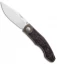 Custom Knife Factory Makosha Frame Lock Knife PIZD Carbon Fiber (3.75" Satin)