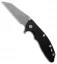 Hinderer Knives XM-18 3.5 Fatty Wharncliffe Knife Black G-10 (Working Finish)