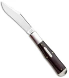 GEC #97 Tidioute Cutlery Pocket Knife 4.6" Maroon Micarta