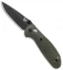 Benchmade Mini Griptilian AXIS Lock Knife Olive Drab (2.91" Black) 556BKOD-154CM