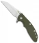 Hinderer Knives XM-18 3.5 Gen 6 Fatty Wharncliffe Knife OD Green G-10 (W)