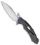 Rike Knife M3 Frame Lock Knife Carbon Fiber/Green Titanium (3.88" Satin)