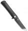 Bestech Knives Kendo Tanto Knife Left-Hand Titanium (3.75" Black SW)