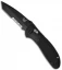 Benchmade Griptilian Tanto AXIS Lock Knife Black (3.45" Black Serr) 553SBK