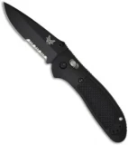 Benchmade Griptilian AXIS Lock Knife Black (3.45" Black Serr) 551SBK