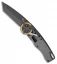 Mantis Gearhead Liner Lock Knife Stainless Steel/Copper Gear (3.4" SW Tanto)