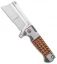 Andre de Villiers Custom Battle Cleaver Knife Copper Frag (4" Satin) AdV
