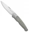 Viper Knives Vox Key Slip Joint Knife Ti Bolster/Green Micarta (3.25" Satin)