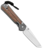 Chris Reeve LH Large Sebenza 21  Knife w/ Natural Micarta Inlays (3.625" SW)