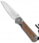 Chris Reeve Small Sebenza 21 Insingo Knife w/ Natural Micarta Inlays (2.94" SW)